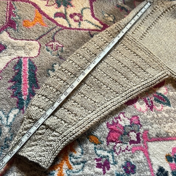 MCKENNA'S VINTAGE WOOL SWEATER OVERSIZED CHUNKY HAND KNIT CREAM MADE IN IRELAND - Picture 12 of 12